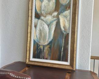 Tulip oil painting
