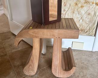 Teak bench