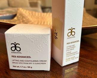 Loads of cosmetics including “ARBONNE”