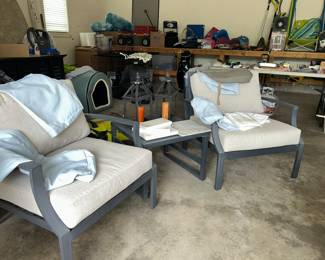 Side chairs (aluminum)