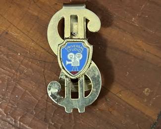 Universal Studios vintage money clip - Dollar Sign Design