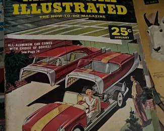 Vintage Mechanix Illustrated magazine - amazing graphics