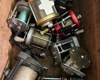 Vintage Saltwater Fishing Reels - Penn, Daiwa, & More