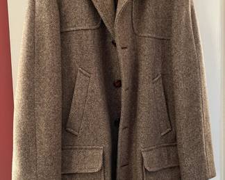 Pendleton wool herringbone coat