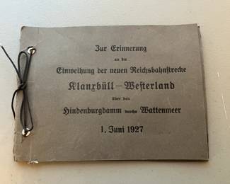 German memory / photo book 1927