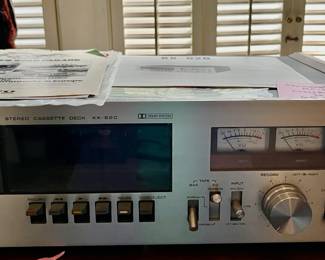 Kenwood KX-620 stereo cassette deck