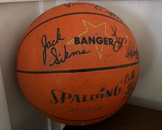 Seattle Supersonics signed basketball