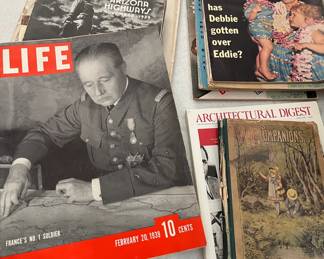 A few old magazines