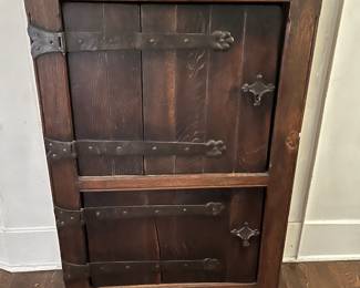 Antique icebox? Looks German to me. All original