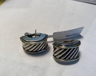 .925 David Yurman earrings