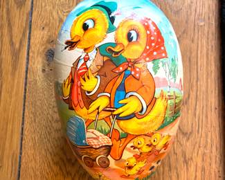 1950s paper mache egg box