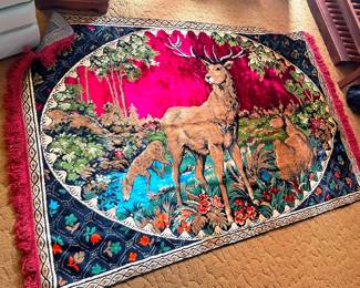 vintage wall rug
