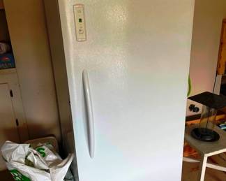 newer standing freezer