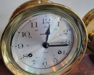 Howard Miller Ships Clock & Barometer. In running order. 