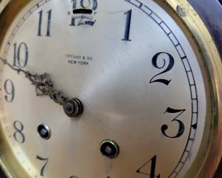 Chelsea Tambour Clock retailed by Tiffany and Co. New York. Circa 1912. Serviced. 