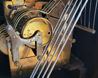 Junghans German Mantle Clock. Westminster Chime. Runs well. 