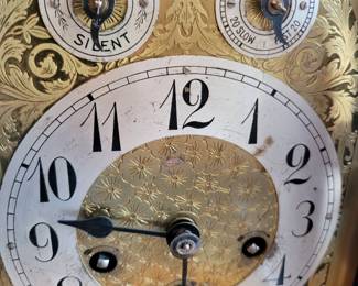 Junghans German Mantle Clock. Westminster Chime. Runs well. Serviced.