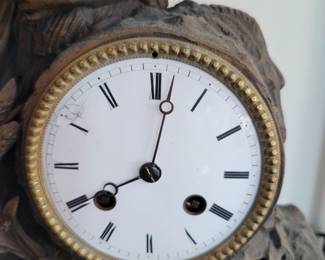 French Mantle Clock. Has been serviced and runs.