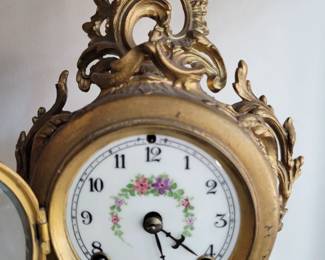 New Haven French Style Mantle Clock. Serviced. 