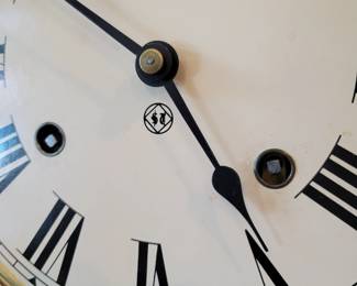 Seth Thomas 30 day runner, formally a time punch clock. Restored and running.
