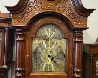 Ridgeway cabinet, Keninger movement, triple chime. New movement.