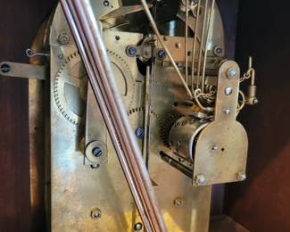 Junghans German Mantle Clock. Westminster Chime. Runs well. Serviced.