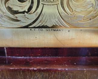 Junghans German Mantle Clock. Westminster Chime. Runs well. Serviced.