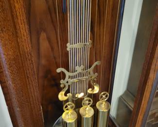 Ridgeway cabinet, Keninger movement, triple chime. New movement.