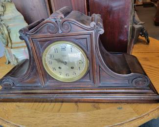 Chelsea Tambour Clock retailed by Tiffany and Co. New York. Circa 1912. Serviced. 