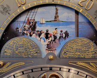 Ridgeway Centennial Statue Of Liberty Limited Edition Clock. New movement. 