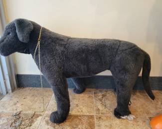 Large Plush Lab. 