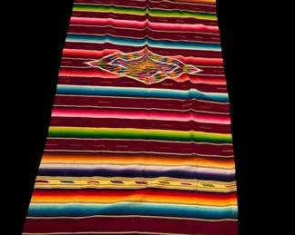 antique wool serape