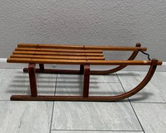German antique child's sled