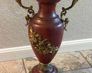 Antique hearth vase