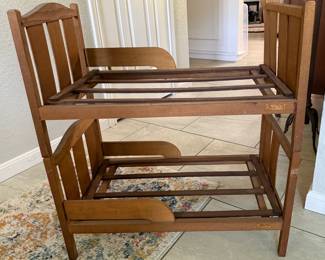 1950s doll bed