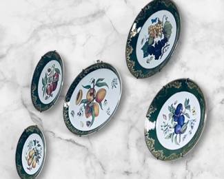 mid century plates