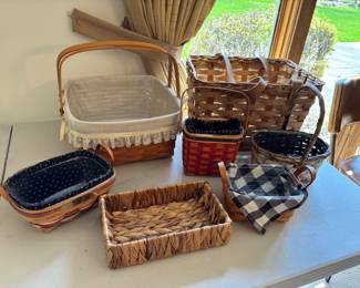 Nice Baskets Including Longaberger