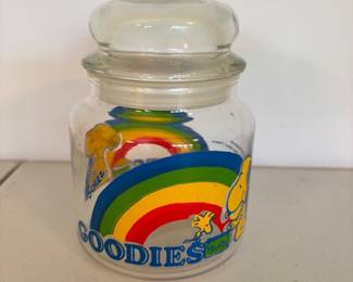 1965 Snoopy Goodies Jar
