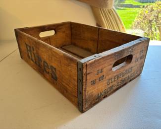 Vintage Hires Crate
