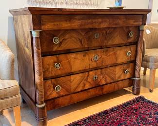 4 DRAWER EMPIRE CHEST 49WX37HX23D