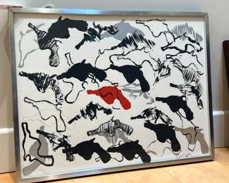 "BOOM-BOOM, 1966 by Armand Pierre - French, 1928-2005, screen print 109/225