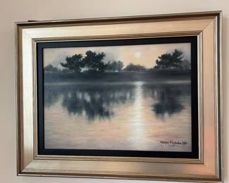 Oil on canvas by Morgan Alexandra Kati