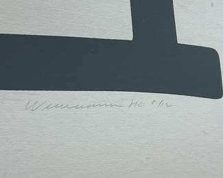 "FRUIT AND GOLDFISH" Circa 1989 by Tom Wesselman 1931-2004 Screen-print in colors on Museum Board, 80"x59" Edition: HC 8/12