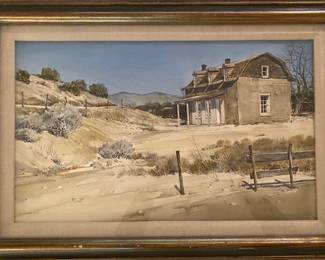 Sale priced today Morris Ripple watercolor