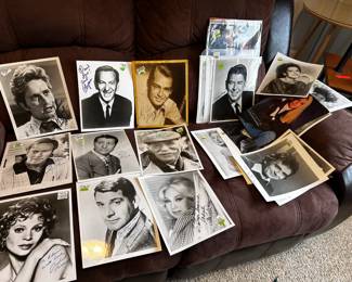 more autographs. Dudley Moore, Reagan, Juliet Prowse, Alan Ladd, Michael Douglas, Keenan Wynn.