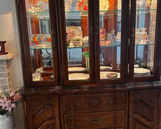 Stanley china cabinet. $160.00