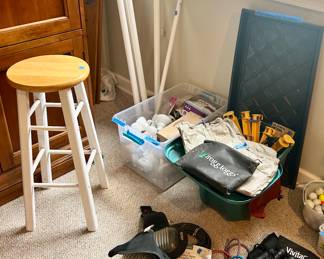 Stool $10
Light bulbs $1ea
Tube bulbs $3-5ea