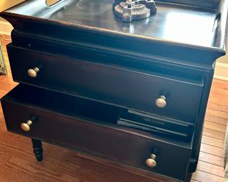 Walter E Smith, 2 drawer end table
28”w x 22d x 27H $225