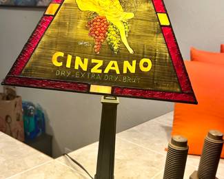 Cinzano 22.5”h Table Lamp $45