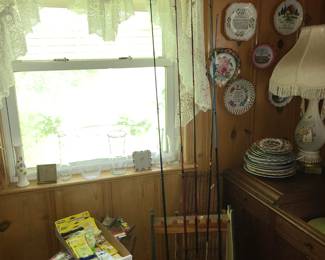Fishing poles